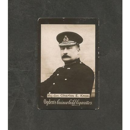 Ogdens Guinea Gold Boer War Maj-Gen Charles E Knox #76