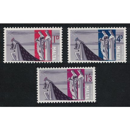 Malta Christmas 3v 1965 MNH SG#359-361 Sc#341-343