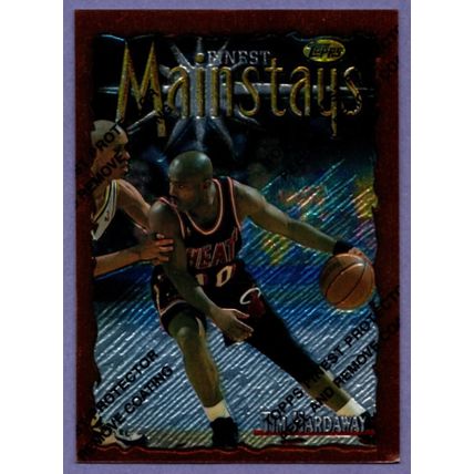 Tim Hardaway 1996-97 Topps Finest #215 Miami Heat