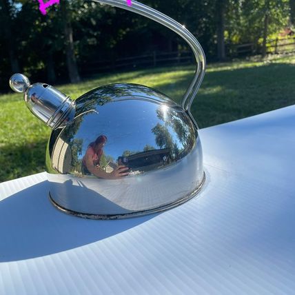 BEKA Germany est1899 Stainless Steel Whistle Teakettle Electric Stove Compatible