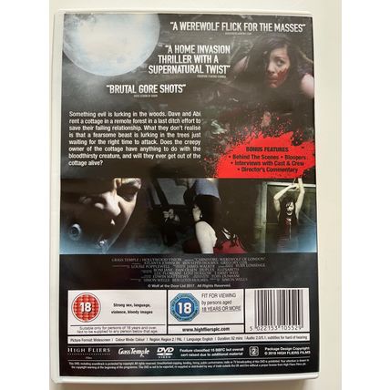 CARNIVORE: WEREWOLF OF LONDON (UK DVD, 2018)