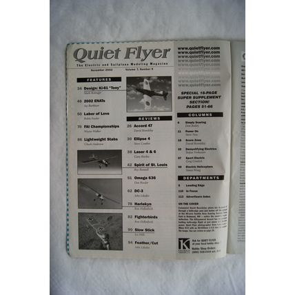 2002 Quiet Flyer Magazine - November