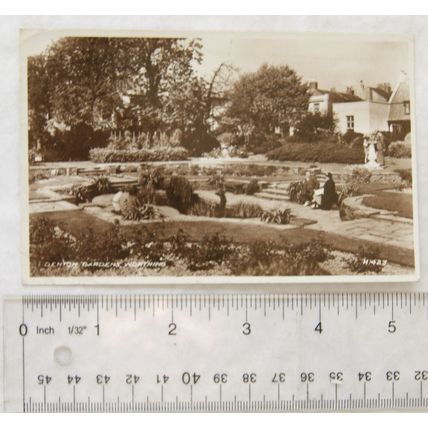 1951 postcard Worthing, Denton Gardens