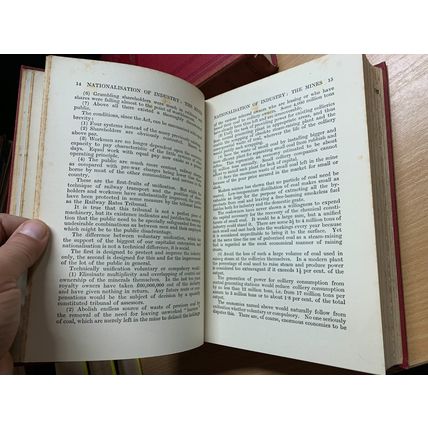 RARE* VINTAGE "THE BOOK OF THE LABOUR PARTY" VOLUMES 1-3 HARDBACK BOOKS (P14)