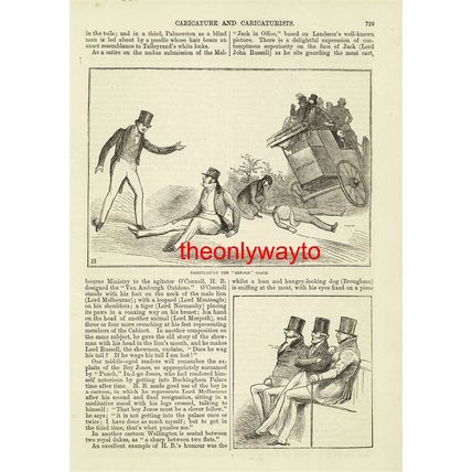 Upsetting The 'Reform' Coach, Caricature, Book Illustration (Print), 1875