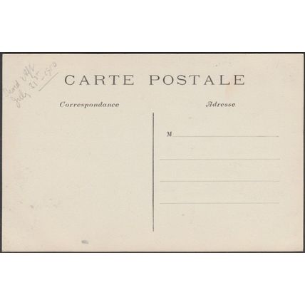 La Rue de Rivoli et le Jardin des Tuileries, Paris, 1910 - Malcuit CPA CM1131