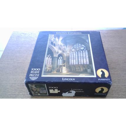 LINCOLN CATHEDRAL Jigsaw Puzzle (1000 Piece) Purrfect (2010)