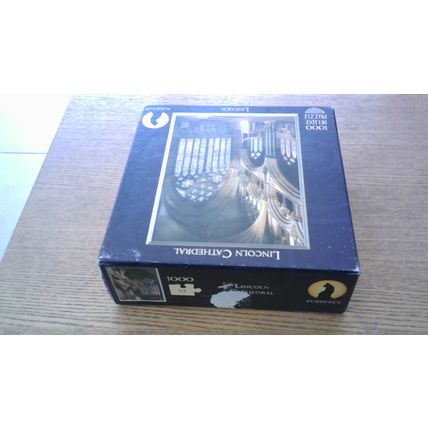 LINCOLN CATHEDRAL Jigsaw Puzzle (1000 Piece) Purrfect (2010)