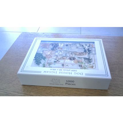 DOG HOUSE Jigsaw Puzzle (1000 piece) Cancer Research