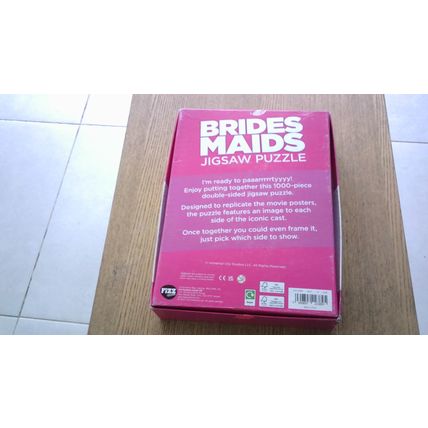 BRIDES MAIDS Double-Sided Jigsaw Puzzle 1000 Piece (+ Movie DVD) 2021