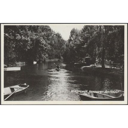 Kanovaren den Helder, Winterswijk, c.1960 - Ruepert Briefkaart