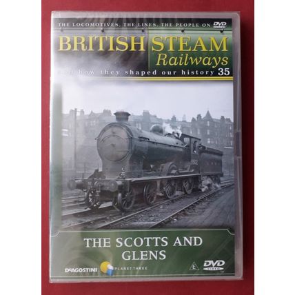 THE SCOTTS AND GLENS - railway DVD - British Steam Railways no. 35 (2006)