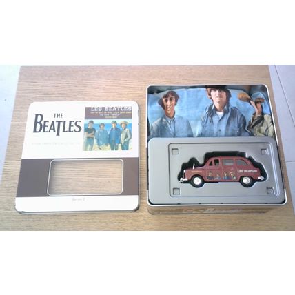 THE BEATLES COLLECTABLE: YESTERDAY Die-Cast Taxi, XL T-Shirt, Single Wall Plaque