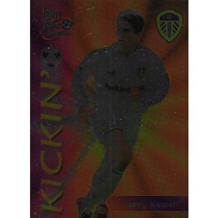 Futera's Leeds Utd 2000 Fans' Selection: Kickin' (Foil) - Card No. 125, Kewell
