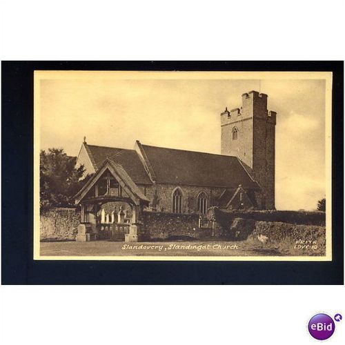 Wales LLANDOVERY Church Postcard by Frith (LDVY.10)