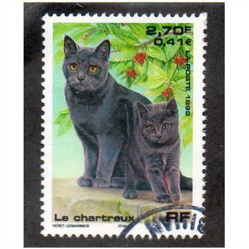FRA 1999 2,70F 'DOMESTIC PETS' FINE USED (EBID20175)