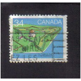 1985 canada fort frederick ontario 34c f/u sg1172