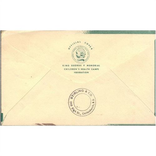 New Zealand Cover 1956 - SG 755-757 - Health Stamps Maintain Health Camps