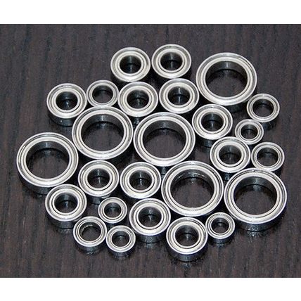 (26pcs) HOT BODIES CYCLONE D4 RACE ROLLER Metal Sealed Ball Bearing Set