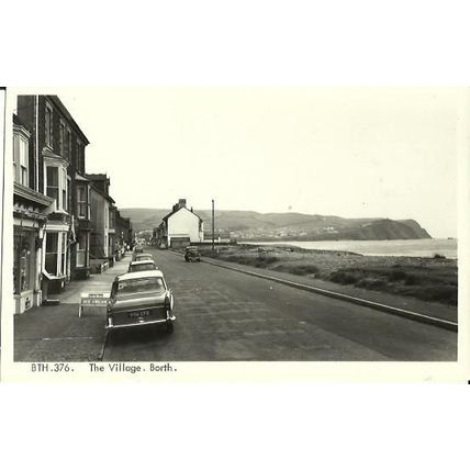 Wales BORTH Village Postcard (Frith BTH.376)