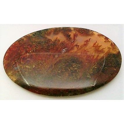 Moss Agate Freeform Gemstone Cabochon 101