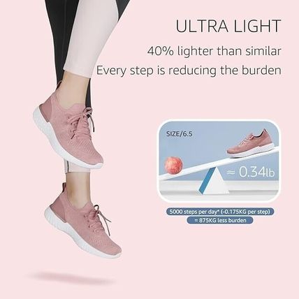 HKR Women Trainers Athletic Running Shoes Sport Walking Sneakers Lightweight