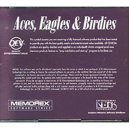 Aces, Eagles & Birdies (3-CD's, 1995) for DOS - NEW in Jewel Case