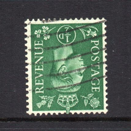 George VI - 1941-42 - ½d Pale Green (sg485wi) Inverted Watermark, Used #1