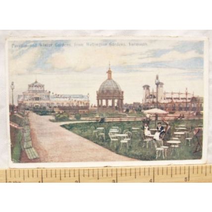 pre 1918 postcard Pavilion & Winter Gardens, Great Yarmouth