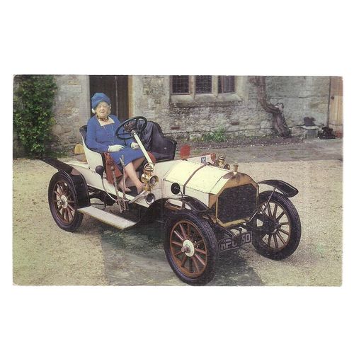 1909 HUMBER car vintage unused postcard #