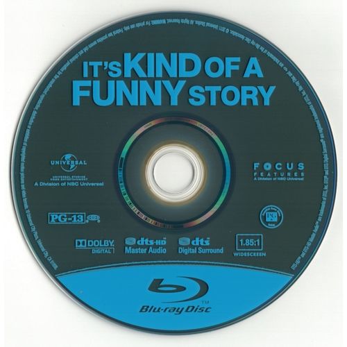 It's Kind of a Funny Story (Blu-ray disc) Keir Gilchrist, Zach Galifianakis
