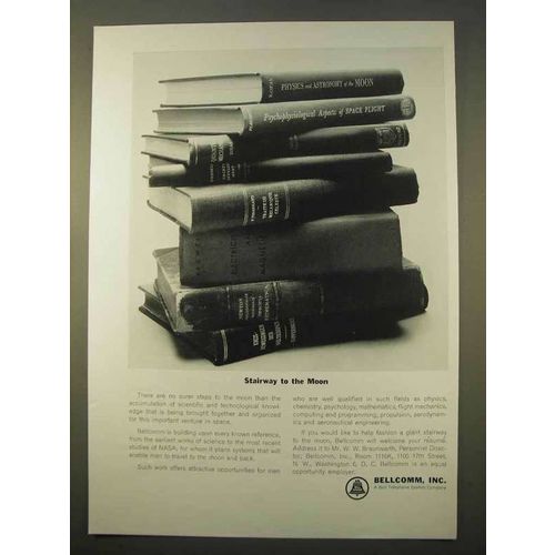 1963 Bell Telephone Ad - Stairway to The Moon
