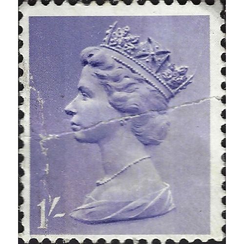 GB, QE II Machin definitive, light violet 1967, 1/-, #9