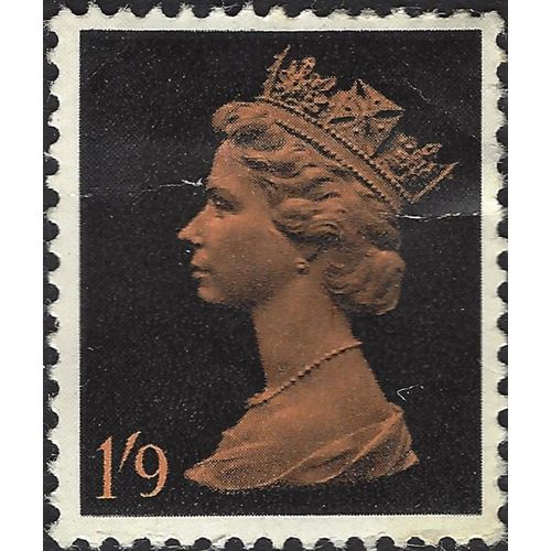 GB, QE II Machin definitive, brown 1967, 1/9, #3