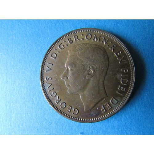 1949 GEORGE VI ONE PENNY FREE POST J.