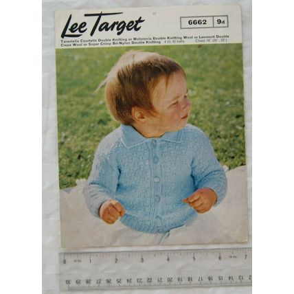 1966 Lee Target 6662 child's coat, DK, 18-22 inch