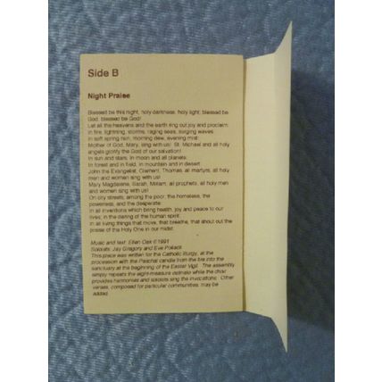 LOT 2 ELLEN OAK MUSIC CASSETTES DARK ANGELS & PUT OUT YOUR HEARTS