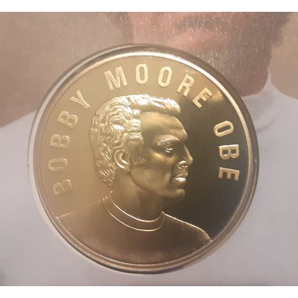 2006 PNC Limited Edition Football World Cup Stamps & Bobby Moore Medallion Cover