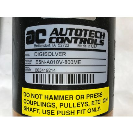NEW AUTOTECH CONTROLS E5N-A010V-800ME DIGISOLVER ENCODER MOTOR E5NA010V800ME,SR