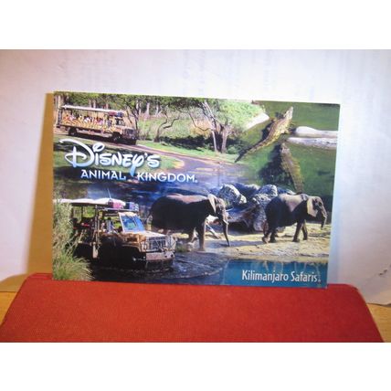 KILIMANJARO SAFARIS, DISNEY'S ANIMAL KINGDOM, FLORIDA, US unused postcard (B) =