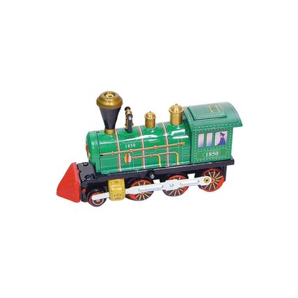 MS432 - Collectible Tin Toy - Locomotive - 3"H x 1.5"W x 5"D