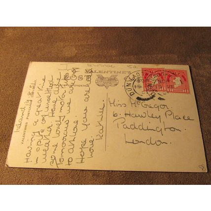 Valentines Postcard - Victoria Castle, Shanganagh Dunlaoghaire Eire - Artist