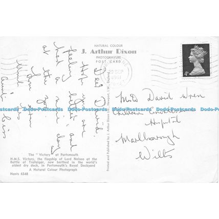 D026847 Victory at Porsmouth. Dixon. No 6348