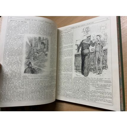 RARE* WW1 JULY-DEC 1916 PUNCH MAGAZINE BOUND VOLUME 151 ILLUSTRATED BOOK (P8)