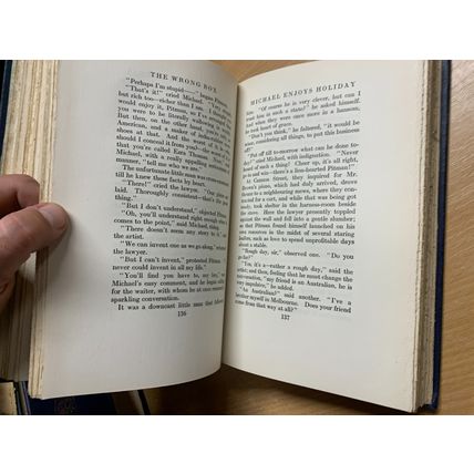 RARE* 1922 ROBERT LOUIS STEVENSON "WRONG BOX etc" VOL 15 ANTIQUE BOOK (P6)
