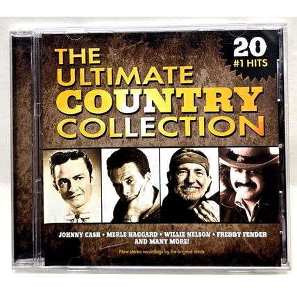 The Ultimate Country Collection 2008 CD (20 #1 Hits) Cash Haggard Nelson Fender