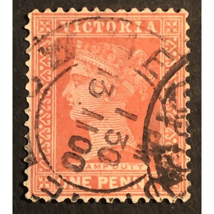 AUSTRALIAN STATES..-victoria SG 357 USED 1d #2
