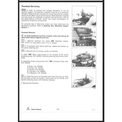 Johnson 125C 130 200 225 250 90° LV Outboard Service Manual 1997 520212 PDF