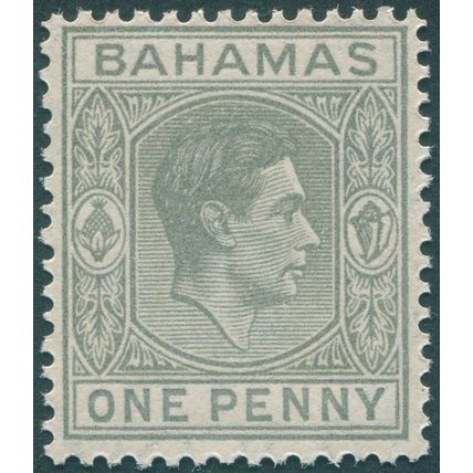 Bahamas 1942 1d pale slate SG150ab MNH