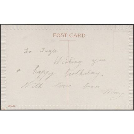 Birthday Book, Happy Days and Many, c.1910 - Greetings Postcard